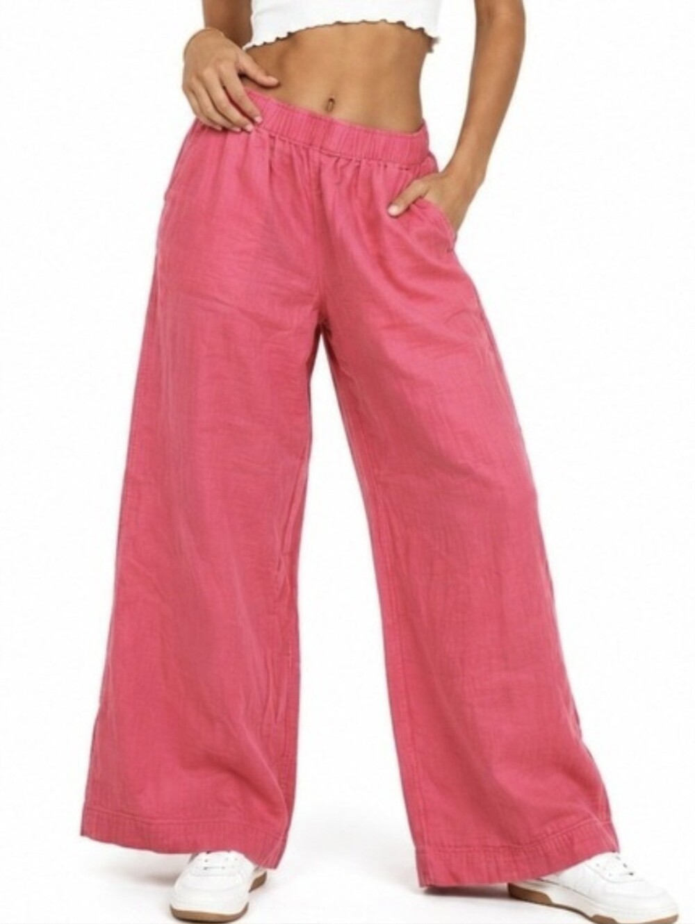 Old Navy Wide Leg Cotton Pants